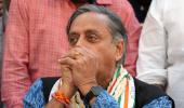 'One face before us, another...: Cong slams Tharoor