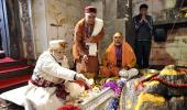 PIX: Modi offers prayers at Kedarnath, Badrinath