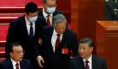 High drama at China's CPC, ex-prez Hu escorted out