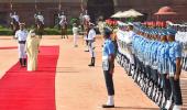 India Welcomes Sheikh Hasina In Style