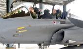 Air Chief And Son Fly Rafale Sortie