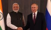 Modi urges Putin to end war in Ukraine, he says...