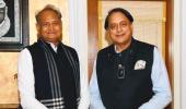 Shashi Tharoor vs Ashok Gehlot for Cong prez post?