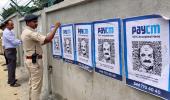 'PayCM' posters with Bommai's face surface in B'luru