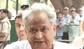 Gehlot out of Congress chief race, apologises to Sonia