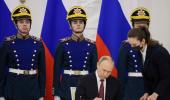 Putin annexes four regions in occupied Ukraine