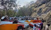 13 dead as bus from Pune to Mumbai falls into gorge