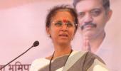 2 political earthquakes in next 15 days: Supriya Sule