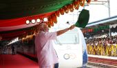 Modi flags off Kerala's 1st Vande Bharat Express train