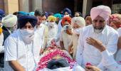 Parkash Singh Badal cremated at ancestral village