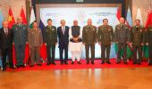 Rajnath's tough message to Pak, China at SCO meet