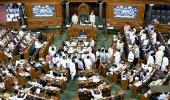 Upset LS speaker skips proceedings; Oppn walks out of RS