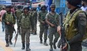 Security Tightens For I-Day In Srinagar