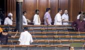 Opposition walks out of Lok Sabha during PM's speech