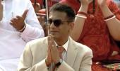 CJI's 'namaste' gesture as Modi lauds SC at Red Fort