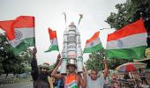 India erupts in celebrations on Chandrayaan-3's feat