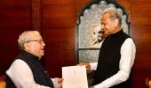 Gehlot resigns as CM, says results unexpected