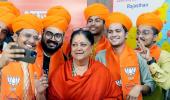 Nearly 10 Rajasthan BJP MLAs meet Vasundhara Raje