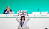 Indian Climate Activist Protests At COP28