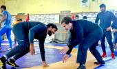 Rahul Wrestles With Bajrang Punia!