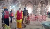 Ram Temple Head Priest Inspects Prep