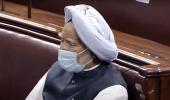 Dr Manmohan Singh's seat shifted to last row in RS