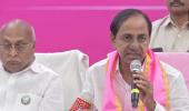 KCR holds rally in Maha, vows to form farmers' govt