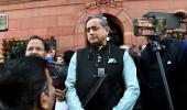 BJP slams Cong for Tharoor's post on Musharraf