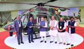 Modi unveils India's biggest copter production facility