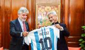 Messi Jersey Gifts For Modi, Jaishankar