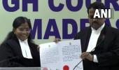 Victoria Gowri sworn in as SC dismisses challenge