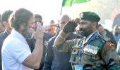 Commando Salutes Rahul!