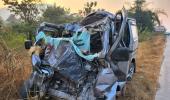 9 killed in truck-van collision on Mumbai-Goa highway