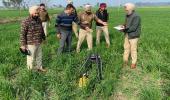 Drone with 5 kg heroin shot down near IB in Punjab