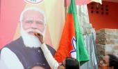 Poll official suspended for 'defacing' Modi's photo