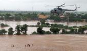 Guj floods: IAF rescues men clinging to electric pole