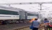 Fire in Bhopal-Delhi Vande Bharat train, no casualty