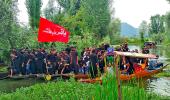 Muharram Procession On Dal Lake