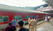 RPF cop forced passenger across 2 coaches, shot him