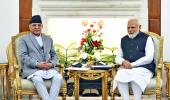 What Modi said after meeting Nepal PM Prachanda