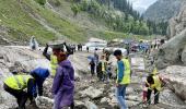 NDRF conducts aerial surveys ahead of Amarnath yatra