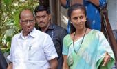 In nephew's presence, Pawar gives daughter big role