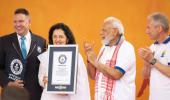 Modi's Yoga event at UN creates Guinness World Record