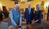 Modi gifts green diamond to Jill Biden