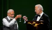 Modi, Biden raise a toast to 'ever-lasting friendship'