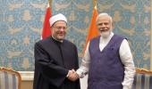 Modi, Egypt's grand mufti discuss religious harmony