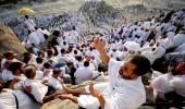 When Pilgrims Gather On Mount Of Mercy