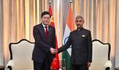 Jaishankar, Qin Gang discuss peace in border areas