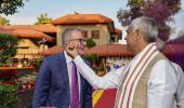 Aus PM celebrates Holi in Guj on Day 1 of India trip