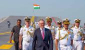 Aussie PM Explores The Vikrant